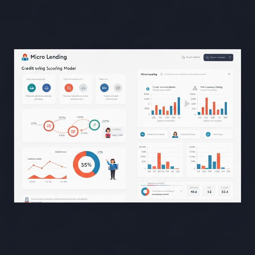 Micro-lending dashboard