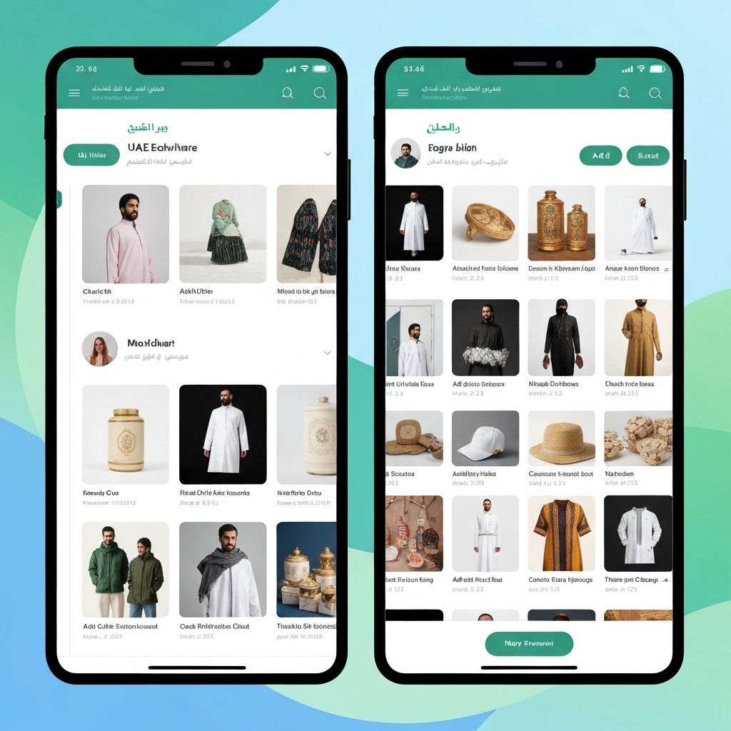 Gulf Trade Hub marketplace interface