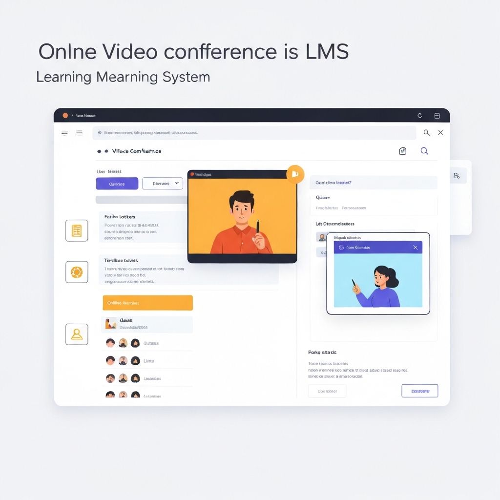Integrated video conferencing